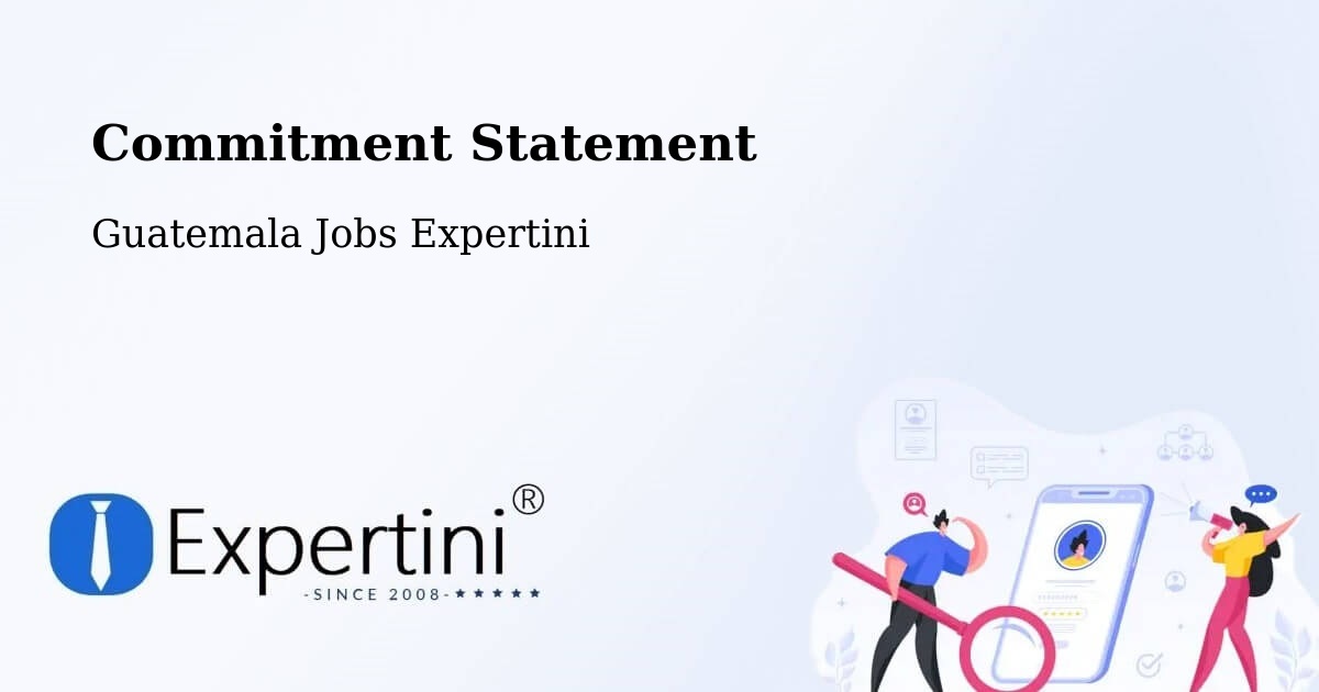Corporate Commitment – Zunil - Guatemala Jobs Expertini